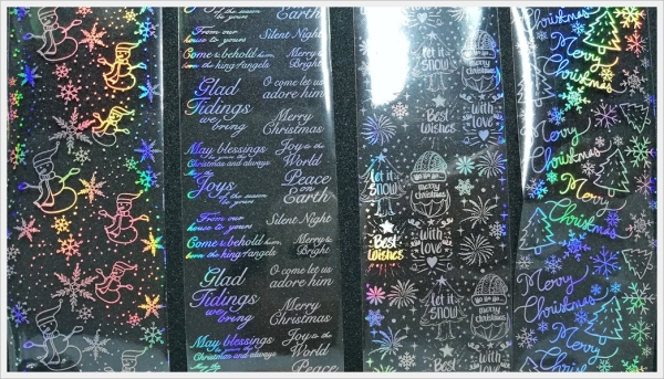 Transferfolie X-Mas Holo